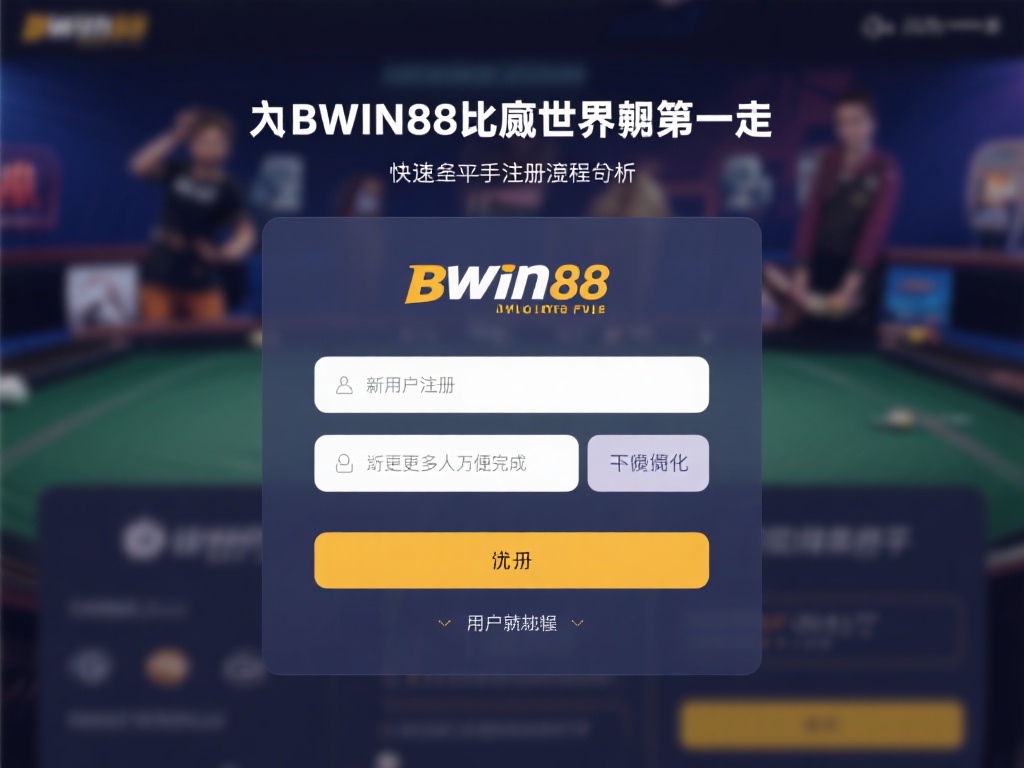 bwin88必赢网址官方入口注册步骤详解及指南
